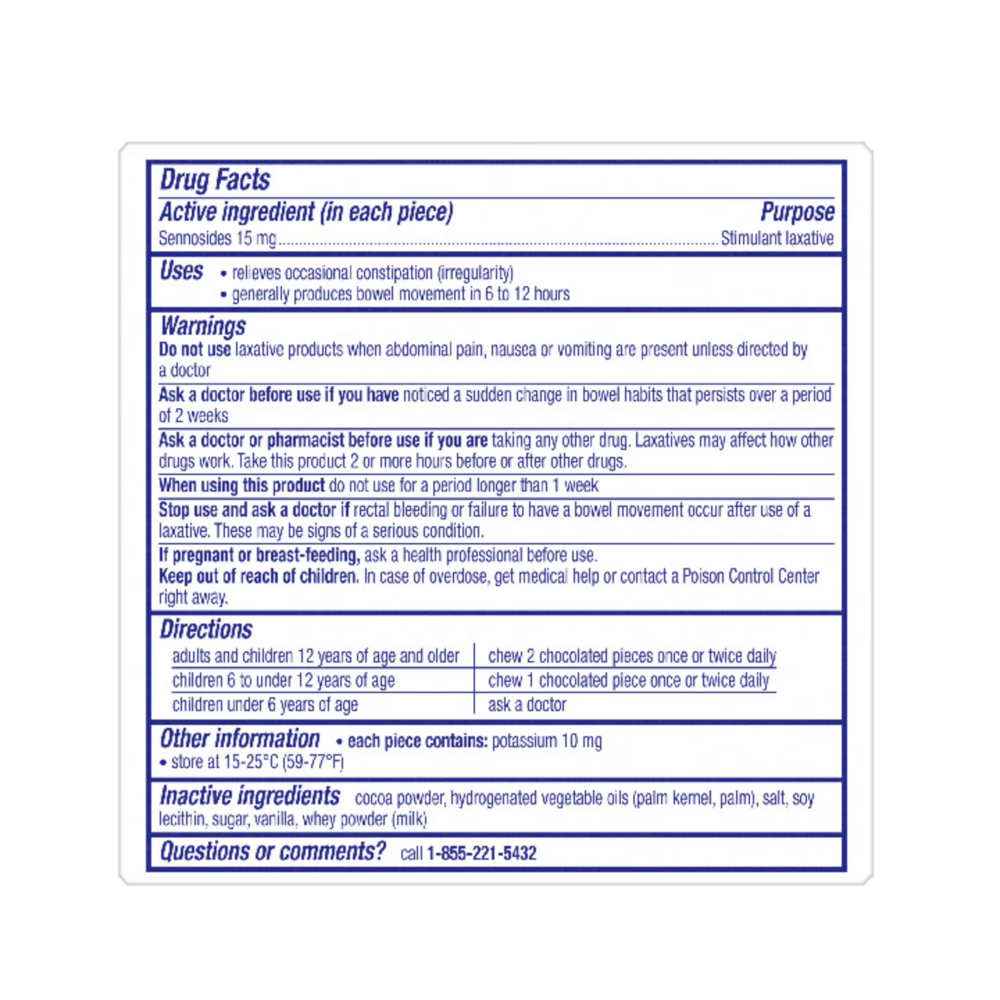 Ex Lax Chocolate UK Stimulant Laxative – Gentle Relief You Can Trust