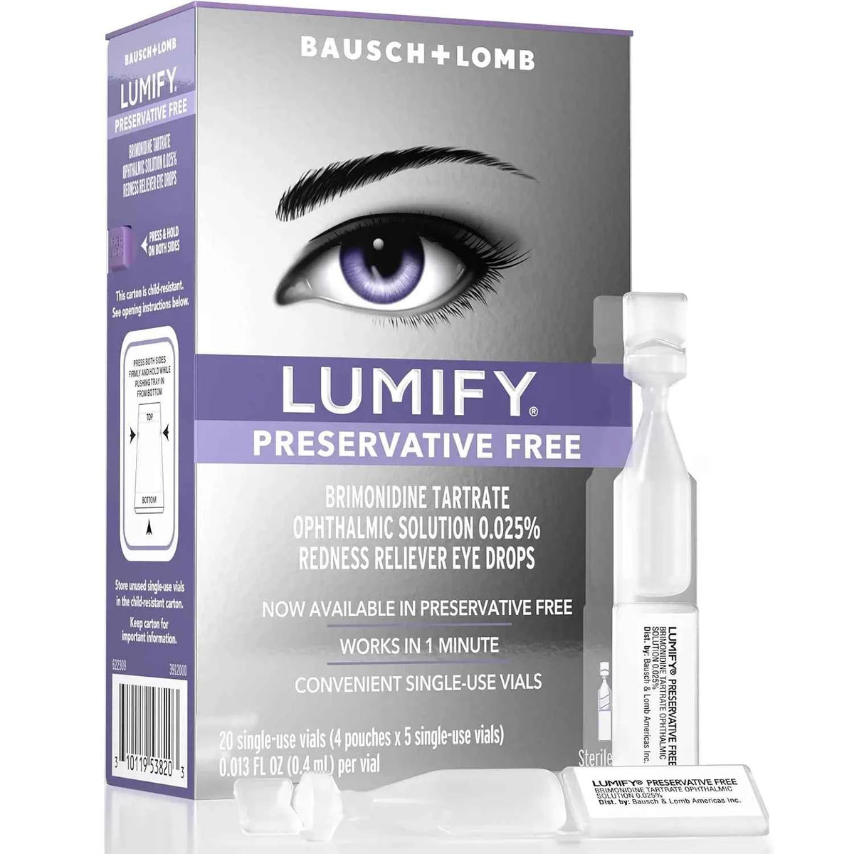 Lumify UK: Preservative-Free Eye Drops for Instant Redness Relief