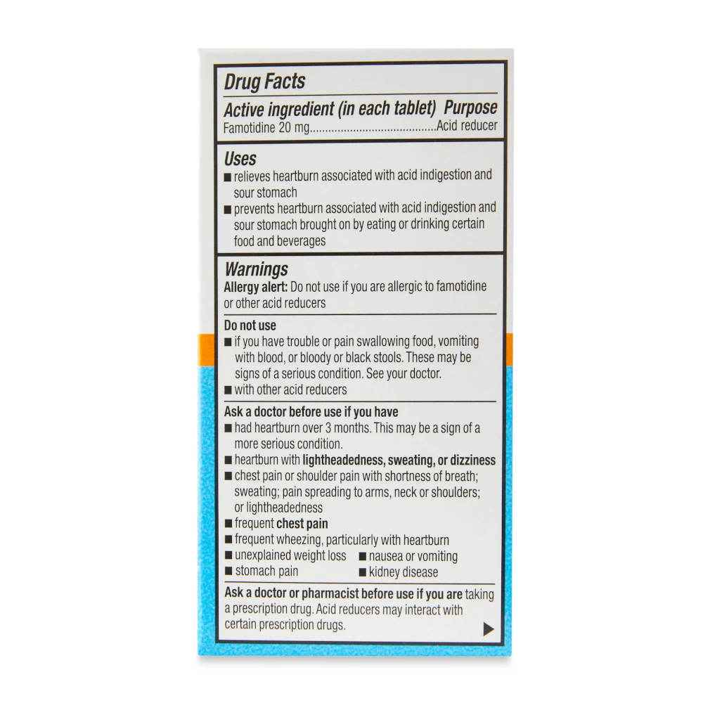 Equate Maximum Strength Famotidine Tablets