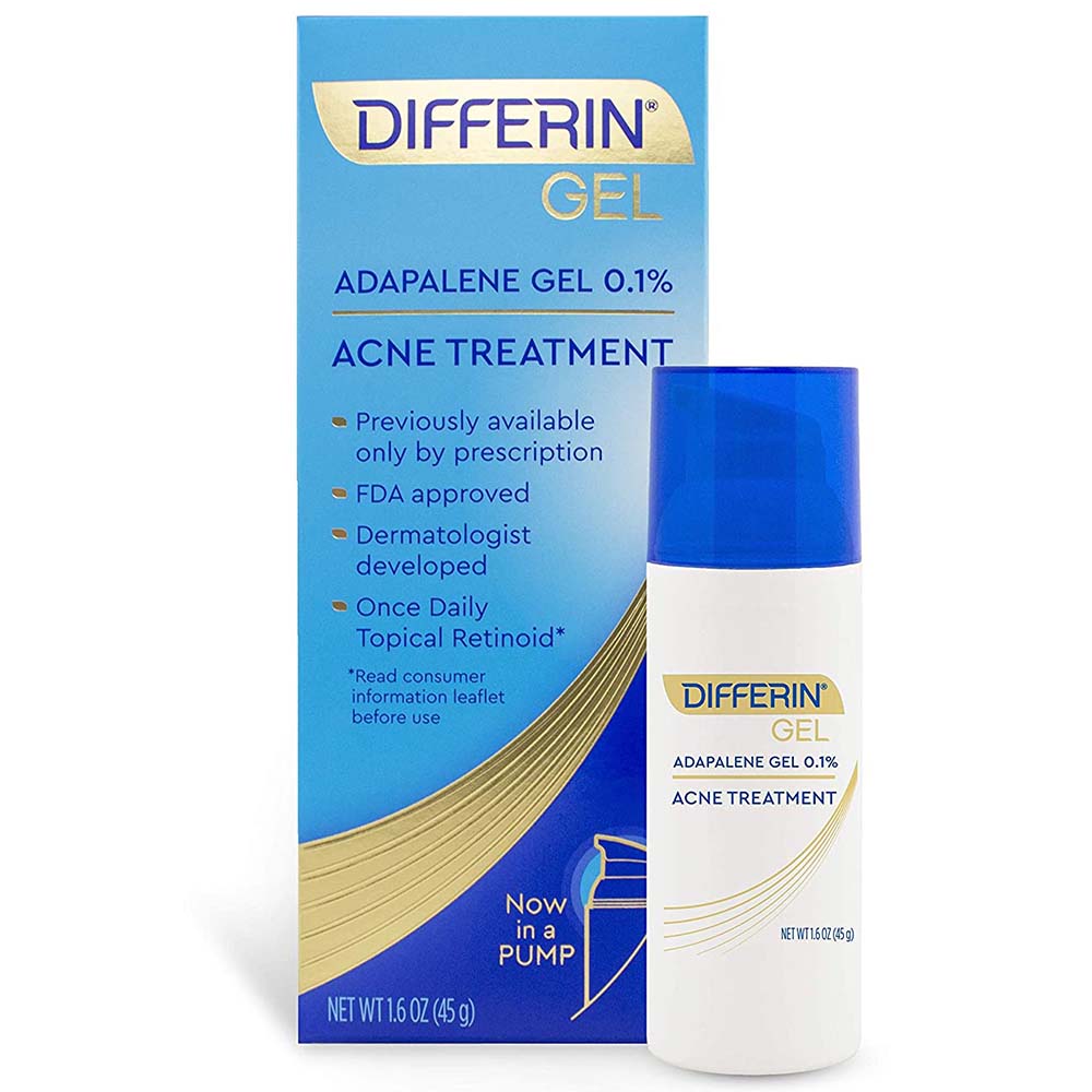 Differin 0.1% Adapalene Acne Treatment Gel