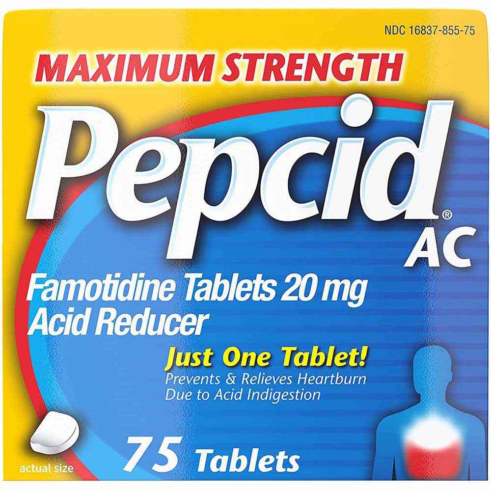 Pepcid AC Maximum Strength Heartburn Prevention & Relief Tablets